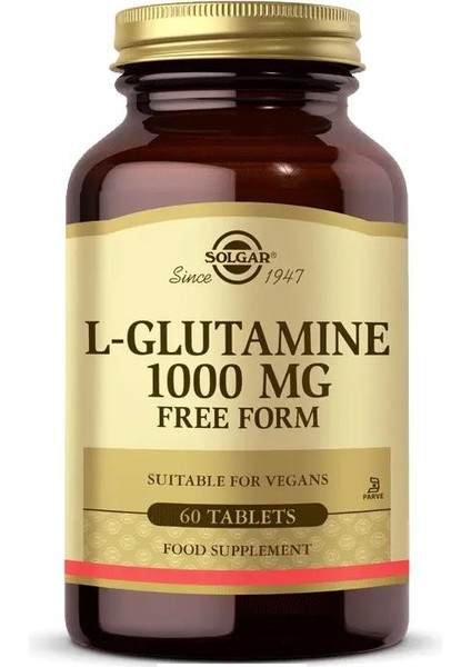 L-Glutamine 1000 Mg 60 Tablet