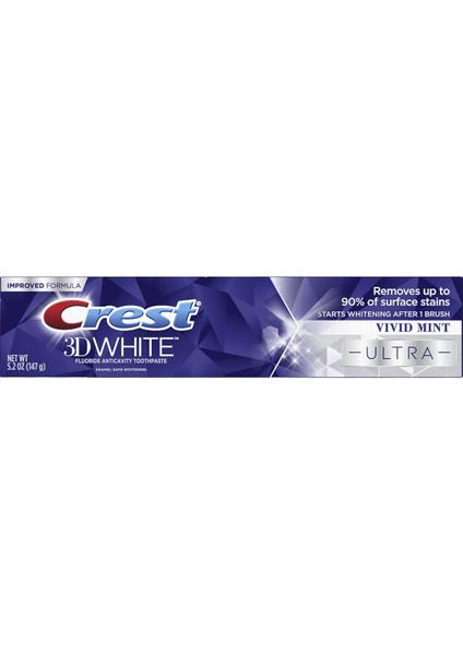 3D White Ultra Vivid Mint Diş Macunu 147GR