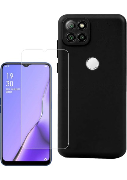 Casper Via E30 Kılıf Silikon Kamera Korumalı Premier + Nano Ekran Koruyucu