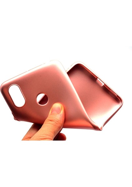 Xiaomi Mi Max 3 Kılıf Premier Lüx Silikon+Nano Glass Gold modelleri