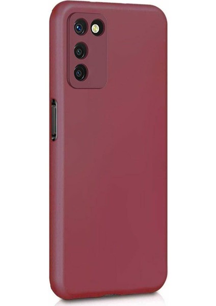 Oppo A55 5g Kılıf Renkli Soft Silikon Premier Mat Kapak