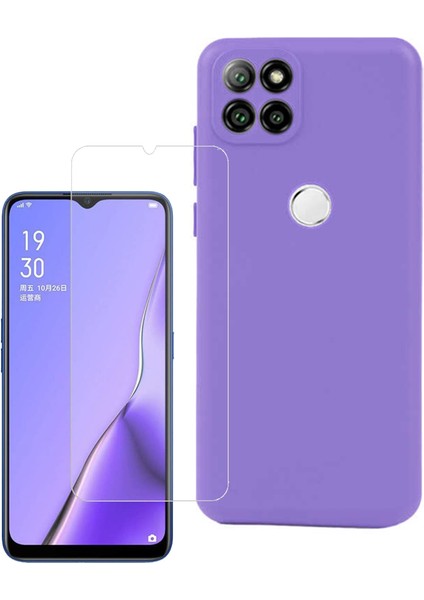 Apsuwa Casper Via E30 Kılıf Silikon Kamera Korumalı Premier + Nano Ekran Koruyucu