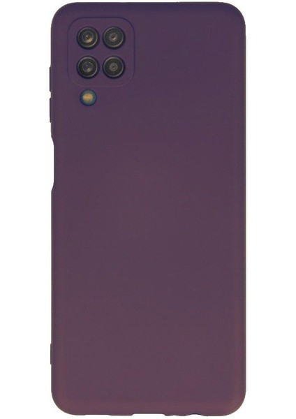 Samsung Galaxy A12 Kılıf Silikon Premier Kemera Korumalı