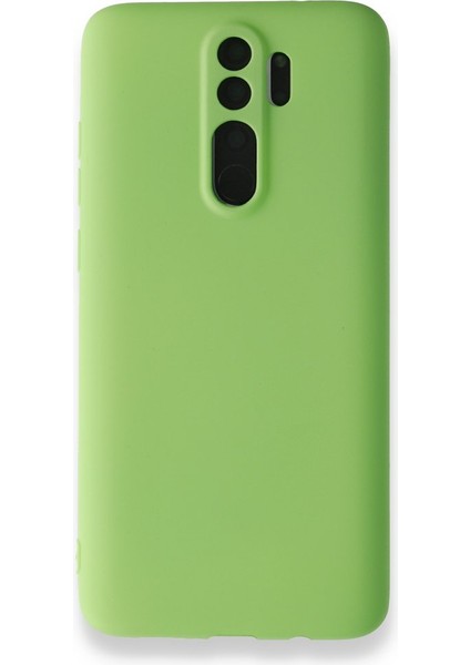 Xiaomi Redmi Note 8 Pro Kılıf Ultra Elastik Silikon Rubber Premier Yeşil
