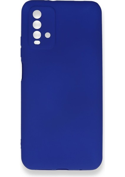 Apsuwa Xiaomi Redmi Note 9 Kılıf Ultra Elastik Silikon Rubber Premier Lacivert