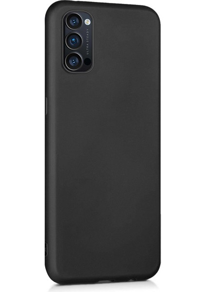 Oppo Reno 4 Kılıf Silkon Premier + Ekran Koruyucu Nano
