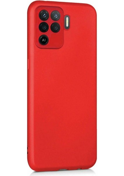 Oppo Reno 5 Lite Kılıf Silkon Premier Kamera Korumalı + Ekran Koruyucu Nano