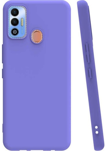 Tecno Spark 7t Kılıf Premier Silikon + Ekran Koruyucu Nano