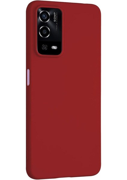 Oppo A55 4g Kılıf Silikon Premier + Ekran Koruyucu Nano
