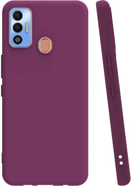 Apsuwa Tecno Spark 7t Kılıf Premier Silikon + Ekran Koruyucu Nano