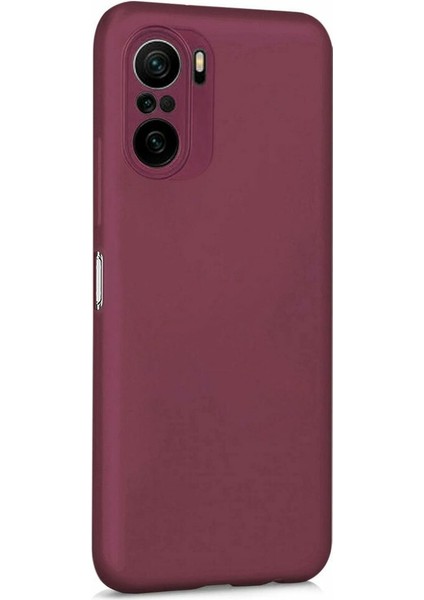 Apsuwa Xiaomi Poco F3 Kılıf Silikon Premier Kamera Korumalı + Ekran Koruyucu Nano