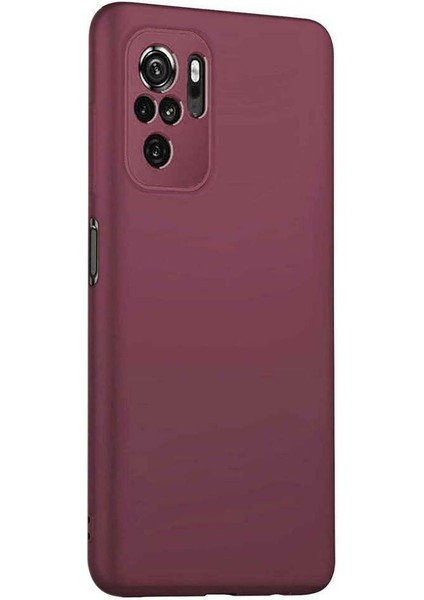 Apsuwa Xiaomi Redmi Note 10 Kılıf Premier Silikon Kamera Korumalı + Ekran Koruyucu Nano
