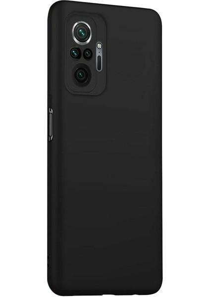 Xiaomi Redmi Note 10 Pro Kılıf Premier Silikon Kamera Korumalı + Ekran Koruyucu Nano