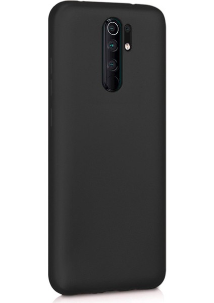 Xiaomi Redmi 9 Kılıf Silikon Premier + Ekran Koruyucu Nano