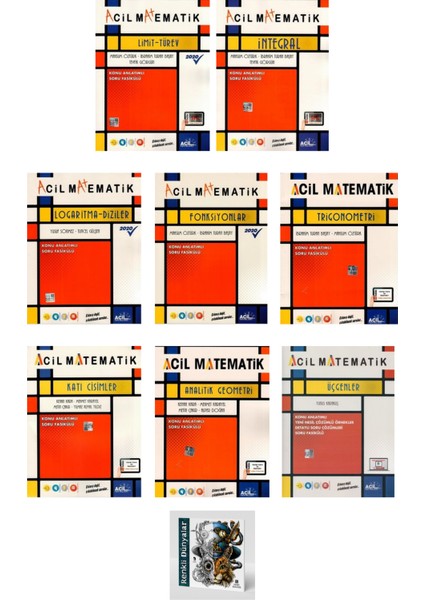 2023 AYT Matematik - Geometri Fasikülleri - 8 Kitap (Hediyeli)