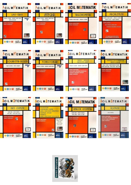2023 TYT - AYT Matematik - Geometri Fasikülleri - 12 Kitap (Hediyeli)