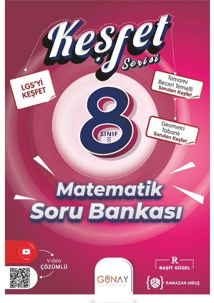 Gün&Ay Yayınları 8. Sınıf Keşfet Matematik Soru Bankası