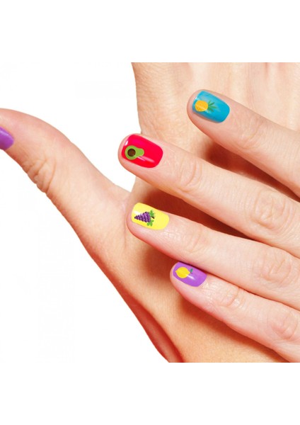 Meyveler Tırnak Dövmesi,tırnak Tattoo,nail Art ,tırnak Sticker