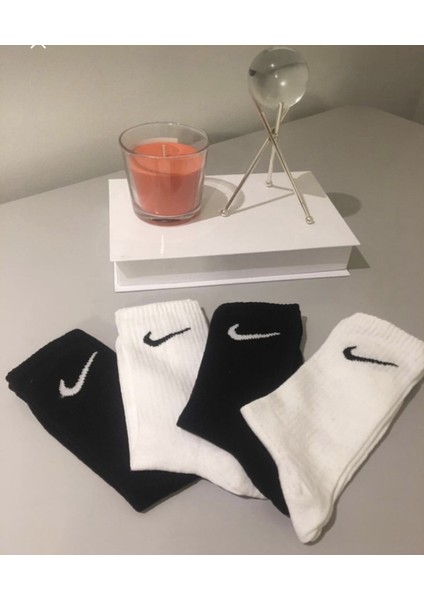 4'lü Pamuklu Tenis Boy Kolej Çorap
