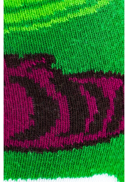 Salata Desenli Unisex Renkli Çorap 2 Çift fırsatları