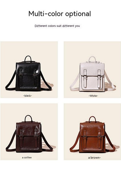 Deri Kadın Modası Sırt Çantası (Yurt Dışından) indirimleri