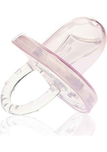 105 Kız Bebek Soft Silikon Kapaklı Emzik