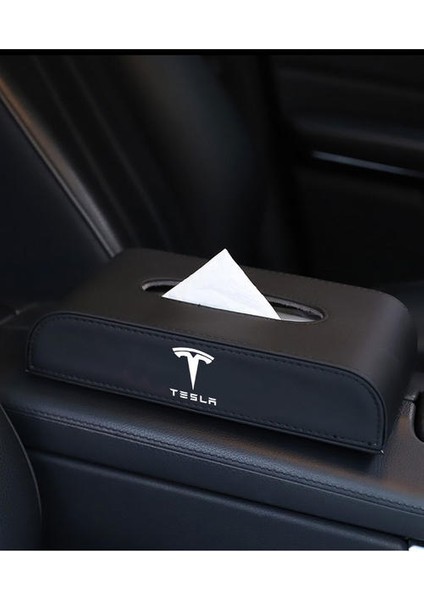 Tesla Model 3 Modeli Y Kağıdı Çok Fonksiyonlu Doku Kutusu Araba Aksesuarları Araba Model Üç Tesla3 Iç İçin | Doku Kutuları (Yurt Dışından)