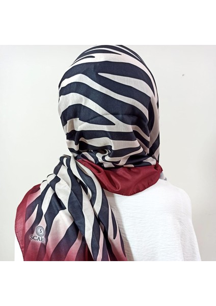 Scarf Zebra Desenli Şal