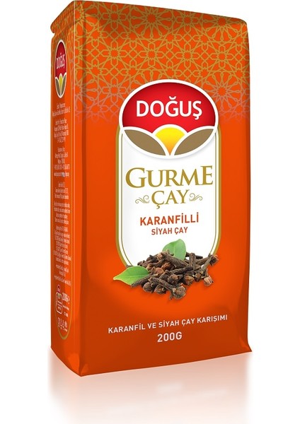 Gurme Karanfilli Siyah Çay 200 gr x 6 Adet(1 Koli)