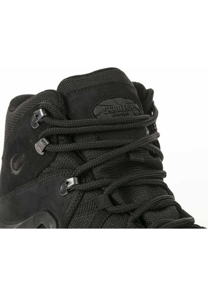 Siyah Deri Erkek Su Geçirmez Tactical Bot P1492NS fırsatları