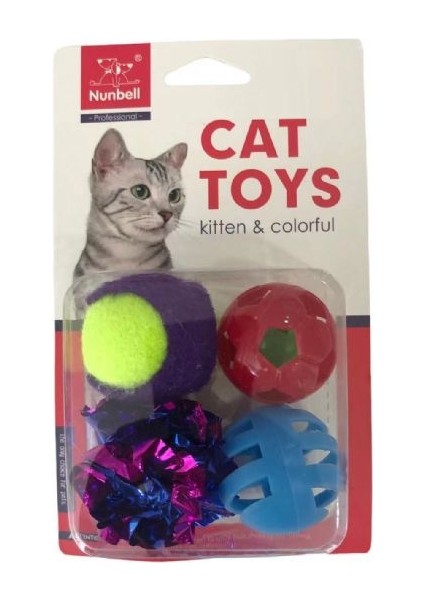 Kedi Oyuncagı 4 Parça
