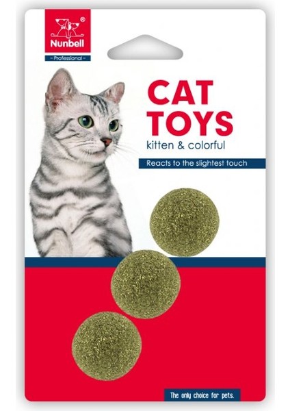 Kedi Oyuncagı Catnip Top 2,5cm