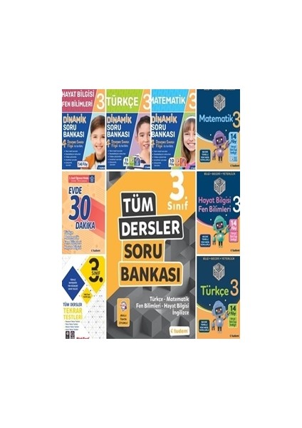 Tudem Yayınları 3. Sınıf Set