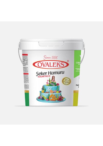 Şeker Hamuru Kahverengi 1 kg