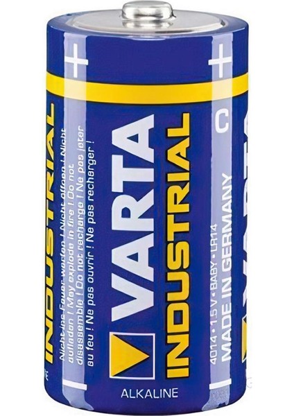 4014 Industrial Alkalin C Orta Boy Pil