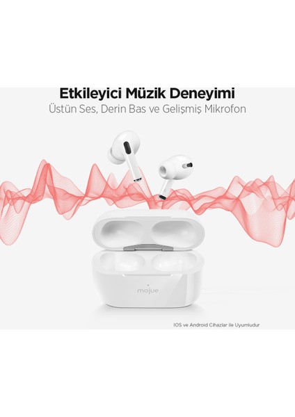 TW05 Anc Gerçek Kablosuz Tws Bluetooth Kulaklık