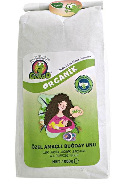 Organik Özel Amaçlı Un 1000 gr