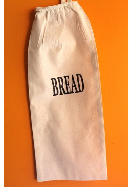 Evory Home 50X20 cm Bread Baskılı Ekmeklik & Ekmek Torbası