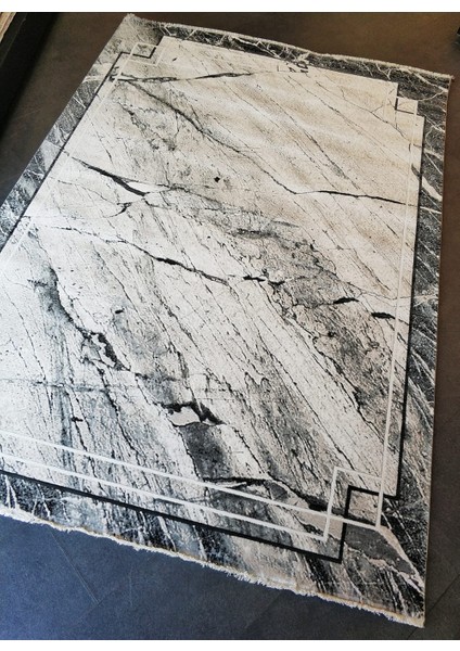 Angora Fusion 8952L Siyah Bej Renk Yolluk Halı modelleri