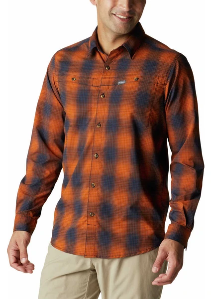 Newton Ridge Iı Plaid Long Sleeve Erkek Uzun Kollu Gömlek