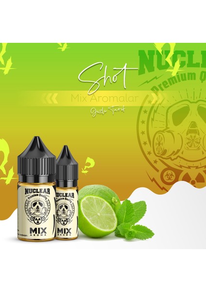 Mix Aroma Shot All Day Gıda Aroması 10 ml modelleri