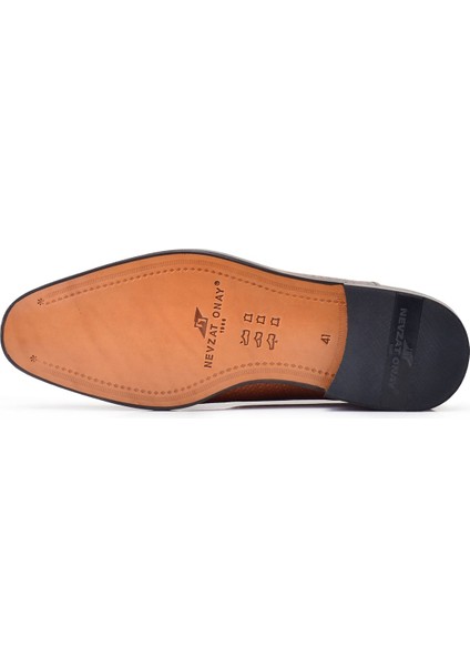 Koyu Kahverengi Kösele Erkek Ayakkabı -10634- fırsatları