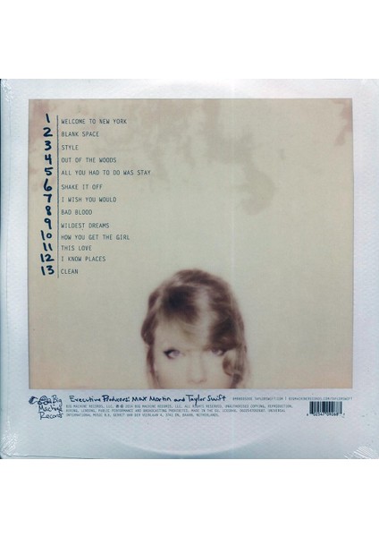 Taylor Swift / 1989 (2lp) (Plak)