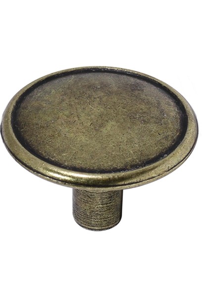 Düğme Kulp Daire Çekmece Dolap Kapak Kulpu Kulbu Metal Antik Sarı indirimleri