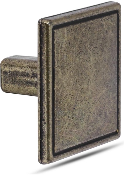 Düğme Kulp Kare Çekmece Dolap Kapak Kulpu Kulbu Metal Antik Sarı fiyatları