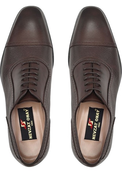 Kahverengi Oxford Bağcıklı Erkek Ayakkabı -12278- modelleri