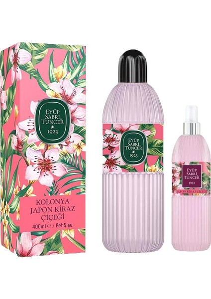 Japon Kiraz Çiçeği Kolonyası Pet Şişe 400 ml ve 150 ml