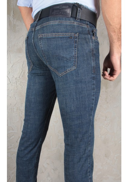 Erkek Mavi Kot Pantolon modelleri