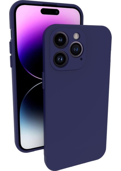 iPhone 14 Pro Max Kılıf Kamera Korumalı Silikon Rubber Arka Kapak