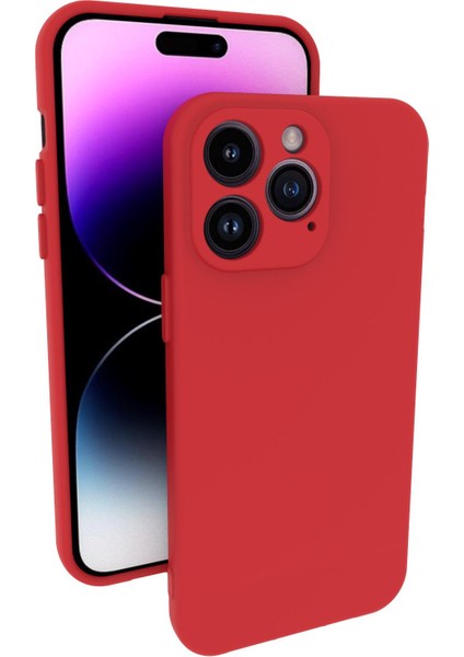 iPhone 14 Pro Max Kılıf Kamera Korumalı Silikon Rubber Arka Kapak